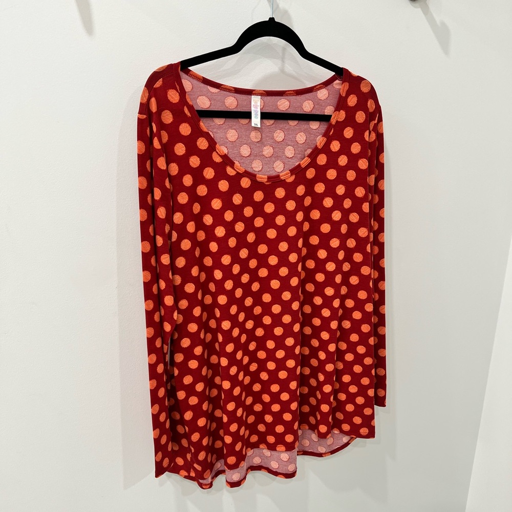 3X Lularoe lynnae top
